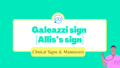 Galeazzi-sign-Allis- sign-technique