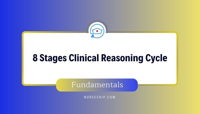 8 Stages Clinical Reasoning Cycle