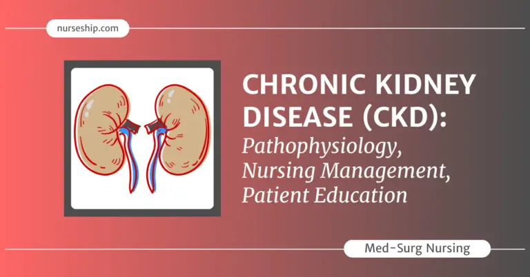 Chronic Kidney Disease (CKD) Pathophysiology Nursing Management nursing diagnosis Patient Education