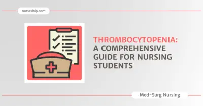 Thrombocytopenia-nursing-management-study-guide