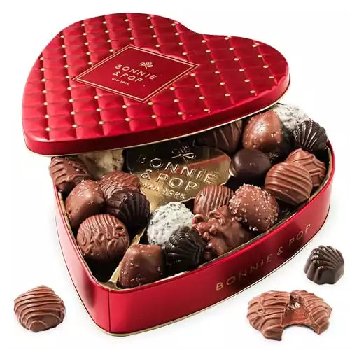 Valentines Day Chocolate Gift Basket