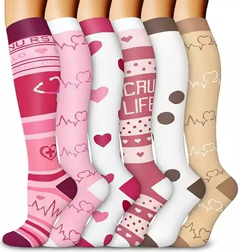 Aoliks Compression Socks for Nurses