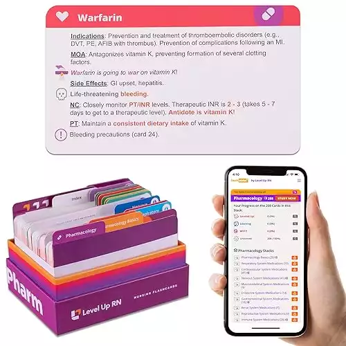 Pharmacology Flash Cards - Nursing School Essentials
