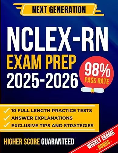 NCLEX-RN EXAM PREP: Includes 10 Full-Length Practice Tests